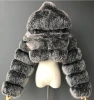 Hot Selling Wholesale Hood Short Ladies Fake Fur Jacket Coat Women Winter Fox Faux Fur Coat