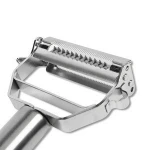 Hot Selling Wholesale Ultra Sharp Dual Julienne Slicer & Peeler Stainless Steel Julienne Slicer Vegetable Slicer
