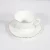 Hotel banquet white custom european style porcelain fine bone china dinnerware set
