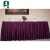 Import hotsale event use modern design pleated table skirt from China