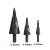Import HSS Step Drill Bits Set  3-12mm 4-12mm 4-20mm HSS Power Tools HSS For Wood Metal Drilling from China