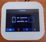 HVAC system colorful screen four pipe room central air conditioning hvac fan coil thermostat