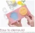 Import Ice Cream Molds Silicone Popsicle Ice Pop Molds Durable Popsicle Lolly Mould Ice Cube Tray with 50 Popsicle Sticks from China