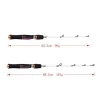 Ice Fishing Spinning Rod 2 Sections Mini Pole Winter Ultralight Ice Fishing Rod for Carp Fishing Tackle Tool