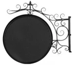 In Stock good quality station  advertising logo thin  p4.68 outdoor double  Side Digital Round Circle LED logo Display Screen