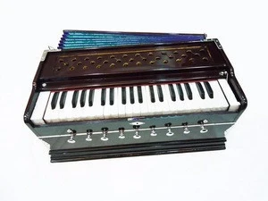 Indian Musical Instrument Harmonium PROFESSIONAL GRADE 3 1/2 OCTAVE 9 STOPS SHRUTI 440Hz YOGA MANTRA KIRTAN
