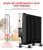 Import Indoor Oil Radiator Heater Portable Homeuse Electric Room Mini Oil Heater from China