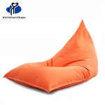 Indoor Outdoor Pyramid Twist Waterproof Swimming Pool Fabric Beanbag Chair