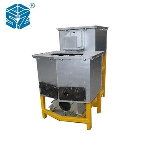 Industrial high efficiency melting furnace for melting brass scrap      Power frequency induction furnace