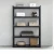 Import industrial warehouse storage  rack price steel stacking shelf rack iron boltless shelving rack from China