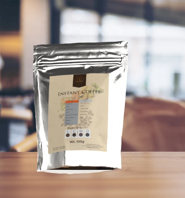 Instant coffee powder in bag - health additive free dry powder for sale refreshing instant drink sachets exclusive production