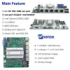 Intel motherboard J1900 Quad core computer 4 Ethernet port Firewall motherboard for Router
