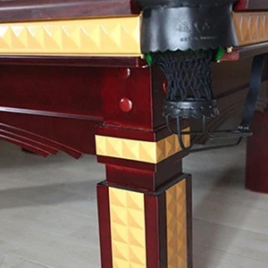 International standard  of  12ft snooker billiards table high quality