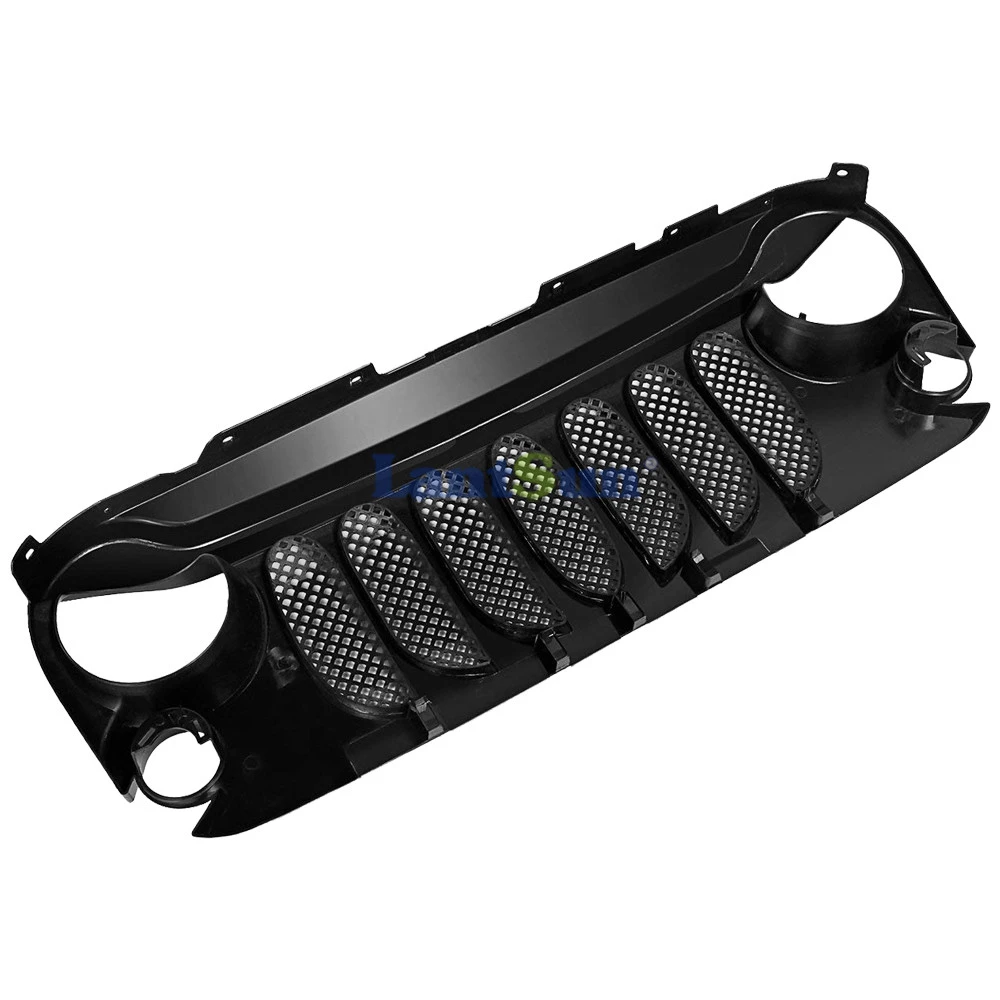 J264-3 JK Grill For Jeep For wrangler 2007-ABS
