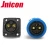 Import Jnicon M23 Push Lock 2pin power 5pin data electric bike waterproof connector from China