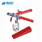 JNZ Premium Tile Leveling System with Push Pliers Inch Leveler Spacers Clips Wedges