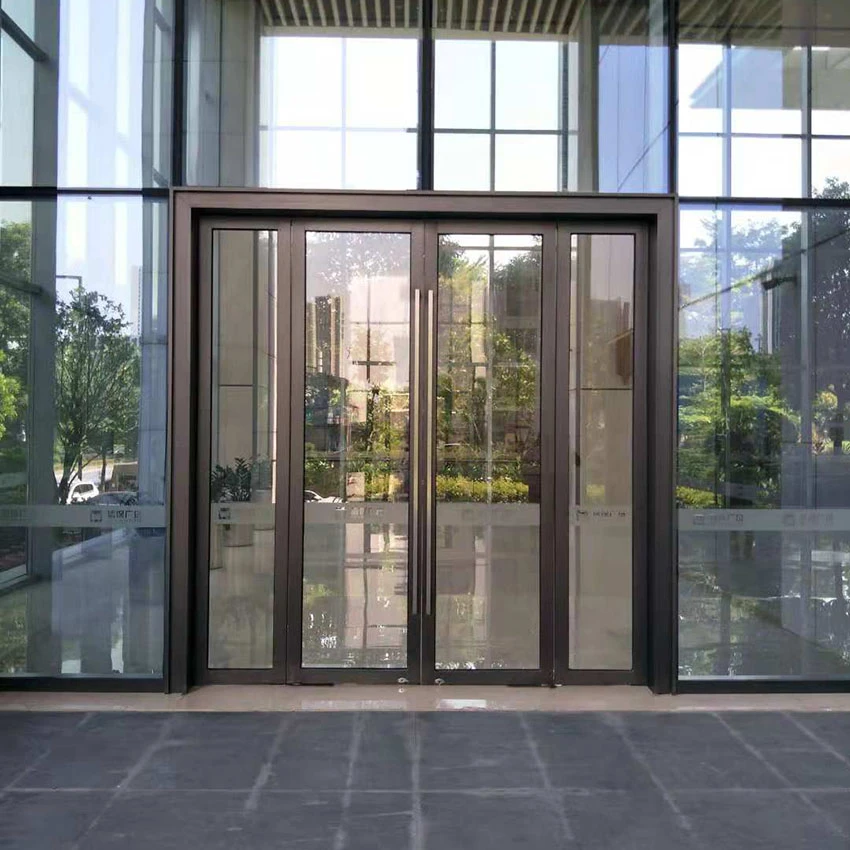 Keenhai Customized Stainless Steel Glass Entrance Door