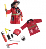 Kids Fireman Uniform For 2020 New Fireman Toy Set With Clothes And Hat