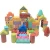 Import Kids Puzzle Wooden Building Block Castle kids toys educational from China