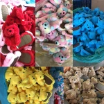 Kids Teddy Bear Slippers Fuzzy Teddy Wholesale Plush New Style Slippers House Women Slippers