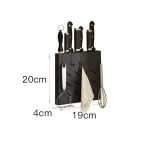 Kitchen accessories chopping board rack stand stainless steel kitchen knife cutting board holder