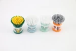 Kitchen Gadgets Hydraulic Washing Brush Pot Pan Dish Bowl Cleaning Brushes With Washing Up Liquid Soap Dispenser