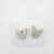 Import Korean hot goods crystal star butterfly bear earing jewelry women from China