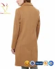 Ladies camel cashmere long winter warm coat women