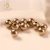 Import Large hole metal beads, different size customized beads for jewelry making from China