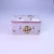 Import Large Metal Storage Box Rectangular Pink Candy Mint Chewing Cookie Tin Can Cosmetic Case Container with Lid from China
