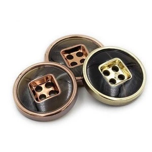 Large Promotional Abs Plastic Gold Buttons