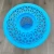 Import large size round shape plastic laundry basket with lid from China
