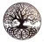 Import laser cut hanging tree metal wall art decor from China