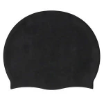 Latest Anti Bacterial Eco Friendly Washable Silicone Pure Color Swimming Cap