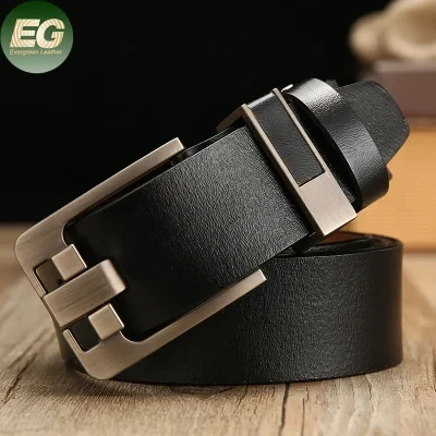 Lb3545 for Men Logo Luxury Custom Design Man Leather Belts Men?s Genuine Leather Waist Belt