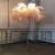 Import LED fancy lights Nordic indoor living room office corner modern luxury hotel design floor stand feather floor lamp from China
