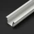 Import Led Frame Aluminum Profile Strip Plasterboard Flush Mounted Aluminium Light Channel Roller from China