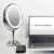 Import LED Oval Cosmetic Mirror 7x magnifying Bluetooth Speaker HD Makeup Mirror from China
