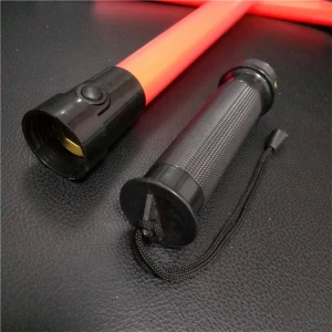 LED Super Bright Traffic Baton For Sales 54cm Battery Operated LED Traffic Guide Signal  Baton Wand Stick