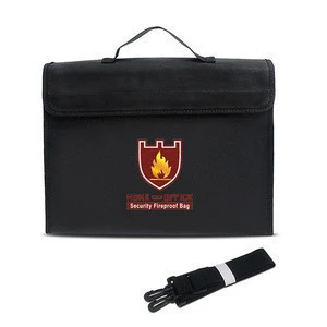 LiPo Battery Fireproof Safety Envelope Bag Fireproof Money Document Bag