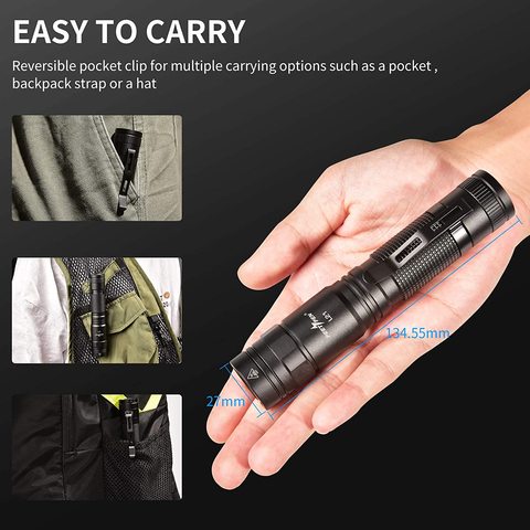 Buy Logo Custom High Power Xml T6 Has Led Hand Torch Light 1000 Lumen ...