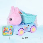 Lovely cartoon rabbit beach truck sand shovels toy summer beach sand play set