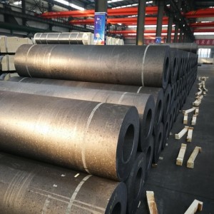 Low Ash UHP/HP/RP Graphite Electrode 200 250 300 350 400 450 500 600mm For Smelting Steel