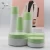 Import low price 30ml 50ml green cover empty jar screw cap lotion and cream cosmetic plastic bottle packaging from China