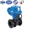 Low price stainless steel valve core ball valve with electric actuator