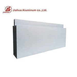 Lower price Aluminium extrusion glass curtain wall frame profiles for facade