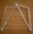 Import Lowest price quartz singing pyramids quartz glass healing pyramid from China