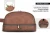 Luxurious high quality perfect gift and travel accessory travel organizer leather toiletry bag
