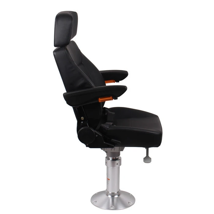 Luxury cruise ship passenger car main copilot seat can lift swivel chair back adjustable multifunctional seat