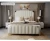 Import luxury king size italian leather bed with lift up storage bed frame from China
